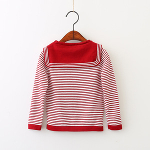 Suéteres Tejidos a Mano para Niños, Diseño a Rayas Estilo Marinero, Precio Económico, en Stock - Product Image 3