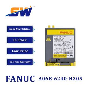 Unidad de Amplificador Servo para Control CNC FANUC <span class=keywords><strong>A06B</strong></span>-<span class=keywords><strong>6240</strong></span>-<span class=keywords><strong>H205</strong></span>, Original de Marca, en Existencia, Precio Bajo - Product Image 3