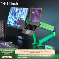 Trois fabricants majeurs exportent en gros le nouveau support d'écran pour ordinateur portable de jeu e-sport, inclinable et orientable à 90 degrés