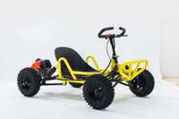 Kart tout-terrain YLD pour adultes, 90cc, transmission par chaîne, essence, buggy de plage à quatre roues, expédition en boîtes en bois