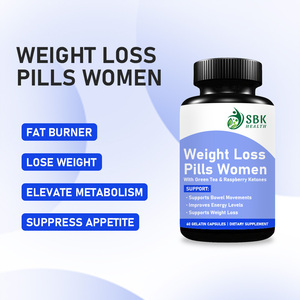Best Seller Weight loss Pills Women Capsules with Green Tea Extract Elevates Vitality levels Supports Bowel Movements Capsules - Product Image 3