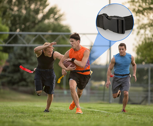 Kit de Fútbol Americano con Bandera Moderna, 2 Banderas por Cinturón, Set de Entrenamiento Deportivo al Aire Libre para Niños, Adolescentes y Adultos, Portátil, Perfecto para el Hogar Inteligente - Product Image 5