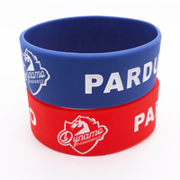 Bracelet en silicone imperméable pour les fans de basket-ball du club sportif, avec couleur et logo personnalisés - Cadeau promotionnel pour les supporters