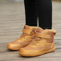 Disponible dès maintenant : Bottes de neige minimalistes à bout large pour enfants, hommes et femmes, imperméables, pour la neige profonde