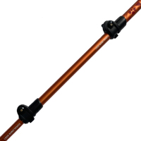 Wholesale Adjustable 3 Section 6061 Aluminum Hiking Pole Floral Pattern Custom Logo for Outdoor Sports Gear Distributor