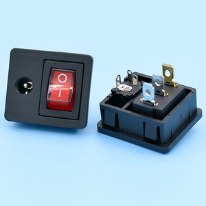 <span class=keywords><strong>12V</strong></span> 24V DC עם מתג/נקבה/כוח/תקע/שקע/שקע/מתאם/ממיר/תשלום/מחבר/2/3 / 4 פין - Product Image 3