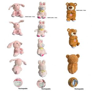 Muñeco de Peluche Interactivo Inteligente de Conejo al por Mayor con Función de Cuentos, Activación Táctil, Compañero Reconfortante, Regalo para Niños, Directo de Fábrica - Product Image 3