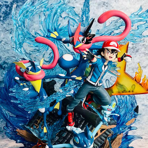 Figurine de collection Pokémon Ash Ketchum & Greninja Série <span class=keywords><strong>GX</strong></span> Evolution pour les collectionneurs et les fans de Pokémon - Product Image 2