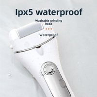 Nouvel appareil électrique automatique pour éliminer les callosités et ponceuse à pieds avec sable de quartz, outil de pédicure domestique pour l'exfoliation des talons