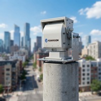 Unité de rotation et d'inclinaison robuste 50 kg, support de caméra motorisé, télécommande IP66 RS485 pour antenne radar, positionneur extérieur