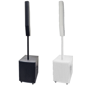 Profesional Active Dsp Blue Tooth pa System Standing Outdoor Indoor Dj Church <span class=keywords><strong>White</strong></span> <span class=keywords><strong>Line</strong></span> <span class=keywords><strong>Array</strong></span> Bass Subwoofer Altavoces de columna - Product Image 1
