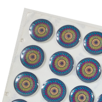 Autocollants en gel souple personnalisés en polyuréthane PU avec logo en dôme et autocollants en résine époxy 3D pour machine ou produit