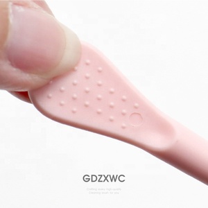 Mini brosse manuelle multifonctionnelle rose pour le nettoyage des ports de téléphone, brosse à poils en nylon pour les trous, nouvelles idées de produits ménagers 2023 - Product Image 5