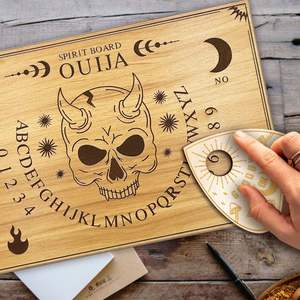 Vente en gros Cadeau d'Halloween Sorcière Wicca Accesorios Décor Gothique Spirituel Divin <span class=keywords><strong>Ouija</strong></span> <span class=keywords><strong>Jeu</strong></span> de société - Product Image 5
