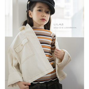 Ropa al por Mayor para Niñas, Camiseta de Punto Elegante de Manga Larga para Niños, Compra al por Mayor de China - Product Image 1