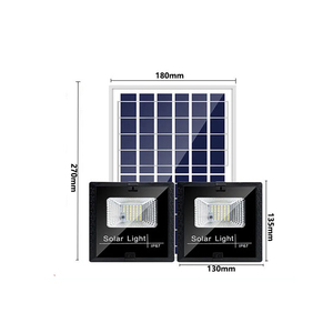 Suitable Factory Price Newest 100W Solar Lamp Home Outdoor Garden <b>Lights</b> Solar <b>Flood</b> <b>Light</b> With Remote Control - Product Image 2