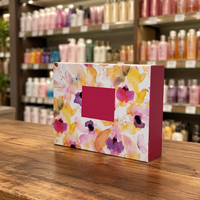 Boîte cadeau de luxe blanche à fermeture magnétique, fabriquée par ZY Factory, boîte en papier rigide personnalisée avec impression « Merci », boîtes cadeaux cosmétiques