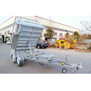 Remorque à benne basculante galvanisée 8x5 personnalisable par fournisseur chinois en aluminium et acier - Product Image 3