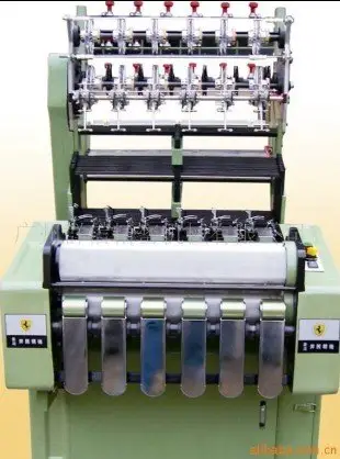 GINYI mesin tenun lateks nilon poliester otomatis multifungsi mesin tenun jarum polos kecepatan tinggi