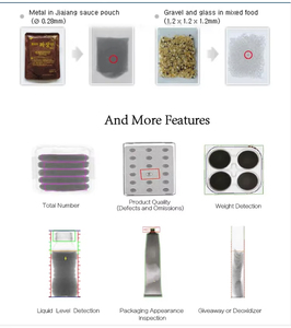 Hot bán thực phẩm X-Ray kiểm tra máy thực phẩm nước ngoài vấn đề kiểm tra máy dò kim loại cho ngành công nghiệp thực phẩm - Product Image 5