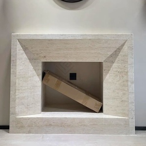 <span class=keywords><strong>Rivestimento</strong></span> per Caminetto <span class=keywords><strong>in</strong></span> Travertino Beige di Alta Qualità, <span class=keywords><strong>Rivestimento</strong></span> Murale di Lusso <span class=keywords><strong>in</strong></span> <span class=keywords><strong>Pietra</strong></span> Naturale per Ville, Hotel e Soggiorni - Product Image 5