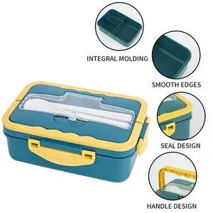 Manufacturers Promotion Custom Environmental protection Camping Picnic Lunch Box Water <b>Cup</b> <b>Set</b> Easy to Carry - Product Image 2