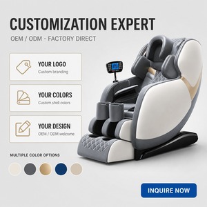 LEERCON OEM ODM Portable 3D Thai Stretching Full Body <strong>Massage</strong> <strong>Chair</strong> With Calf Roller Headphones Music <strong>for</strong> Healthcare Wellness - Product Image 3