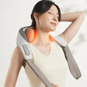 Trending Products 2024 Cervical Neck And Shoulder Relaxer Kneading Trapezius Massagers For Neck And Shoulder With Heat