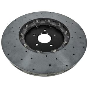 Disques de frein avant en céramique, 390mm x 32.6mm x 48.7mm, pour Nissan <span class=keywords><strong>GTR</strong></span> R35, 2 pièces - Product Image 3