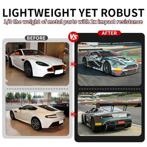ชุดแต่งไวด์บอดี้กึ่งคาร์บอนสไตล์ GT3 สำหรับ Aston Martin Vantage ของแท้จากโรงงาน ชุดแต่งแอโรไดนามิกแบบไวด์บอดี้เต็มรูปแบบ - Product Image 3