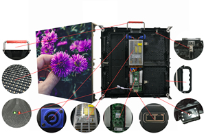 Pantalla LED de Alquiler para Interiores P2.976 de 500x500 mm con Empalme sin Costuras - Product Image 2