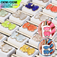 Kit de vernis à ongles en gel ZRKGEL Coloful Bear 80 couleurs 15 ml, 1 flacon 1 couleur, sans TPO ni HEMA, haute pigmentation, longue tenue, vente en gros