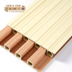 Bán buôn Dễ dàng cài đặt WPC Panel tường không thấm nước chống UV bên ngoài bức tường siding - Product Image 2