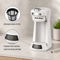 K-CUP Kapsül Otomatik Kahve Makinesi Çok Fonksiyonlu 2'si 1 Arada Pompa Basınçlı Tip Ev ve Otel Kullanımı Enerji Verimli Kolay Temizlenir