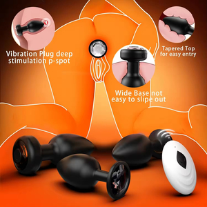 Adult Sex Toys Anal Plug 10 Modes Vibrating Butt Plug <b>Remote</b> <b>Control</b> <b>Vibrators</b> Prostate Massager Plug Anal Toys for Men Women - Product Image 3