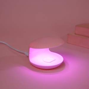 <span class=keywords><strong>Lampe</strong></span> <span class=keywords><strong>UV</strong></span> LED portable pour photothérapie des ongles, à séchage rapide, avec coque en plastique rouge, pour usage domestique, sans noircissement des mains, vente directe - Product Image 4