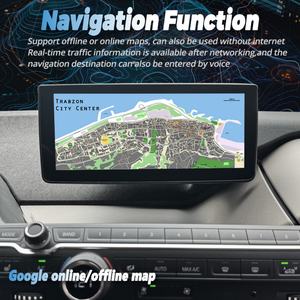 Reproductor Multimedia para Auto con Pantalla Qled Android 13, Carplay Inalámbrico para BMW I3 I01 Sistema NBT EVO 2013-2020, Reproductor de Video, GPS, Radio para Auto, DSP - Product Image 5