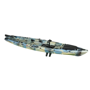 Pédale de boussole Mirag de 12 pieds, pagaie de kayak prédateur, palmes d'océan, pédale de Kick up, Kayak de pêche, kayak simple - Product Image 2