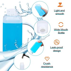 Wholesale 500ML HDPE Food Grade Square <b>Plastic</b> Bottle with Screw <b>Cap</b> - Product Image 4