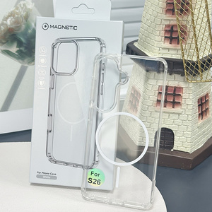 Coque de téléphone antichute en TPU couleur unie, super magnétique, fine et la plus vendue, pour iPhone 12/12 Pro Max/13/14/15/16/17 Pro Max avec protection caméra - Product Image 6