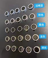 Protection d'objectif d'appareil photo en verre trempé 9H avec paillettes de diamant pour iPhone 14 15 16 Femmes OEM
