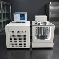 Viscosimètre cinématique Ubbelohde à bain à basse température ASTM D445, testeur de viscosité numérique