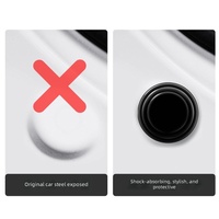 Tampon anti-collision pour porte de voiture, protection anti-choc, insonorisation, autocollants silencieux, joint d'étanchéité, accessoires automobiles