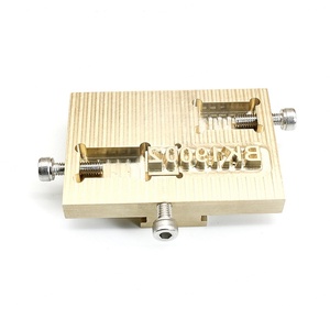 Matrices de cobre para estampado en caliente, color amarillo, tamaño y estilo personalizados, molde para productos del hogar - Product Image 3