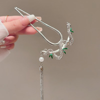 Bâtons chinois pour cheveux gland épingle à cheveux serpent cheveux accessoires Serpentine en forme de U cheveux bâton épingle à cheveux serpent gland cheveux bâton