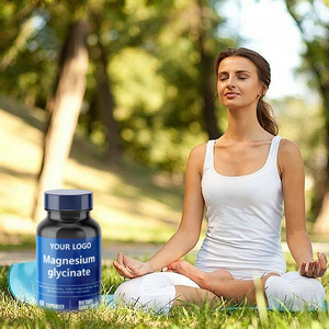Magnesiumglycinat Nahrungsergänzungsmittel Kapseln 60 Vegane Kapseln zur Verbesserung des Schlafs und Stressabbau - Product Image 4