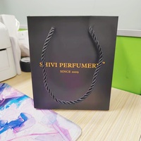 Custom Luxury Wine Packaging Recyclable Cardboard Paperboard with Your Own Logo Print Fashionable Handle for Clothes Shoes Gifts