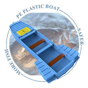 Nuovo Design <span class=keywords><strong>Barca</strong></span> da <span class=keywords><strong>Pesca</strong></span> Pieghevole in Plastica PE <span class=keywords><strong>Barca</strong></span> Componibile a Segmenti Portatile - Product Image 5