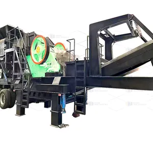 150TPH Movable Portable Mobile Aggregate Crusher Plant Mobile Stone Crusher Plant Used In Quarry With Competitive Price