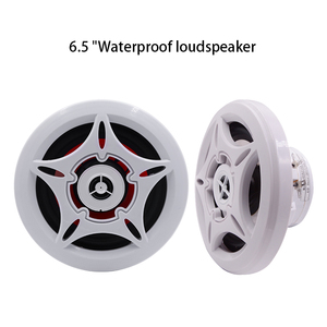 Haut-parleurs <span class=keywords><strong>Wakeboard</strong></span> 6.5 pouces étanches Marine H-053 * 4 + 7 pouces TFT écran tactile MP5 lecteur de Radio H-305 + câble USB + antenne-SUIT - Product Image 4